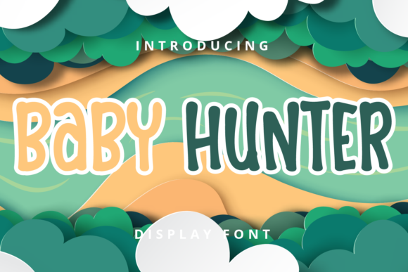 Baby Hunter: A Fun Display Font for Bold and Friendly Web Typography
