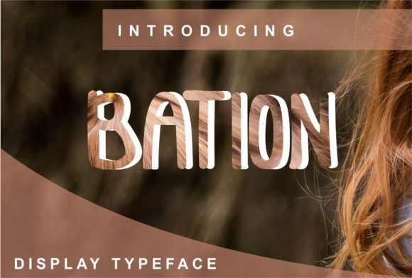 Bation: A Clean Display Font for Modern Web Design