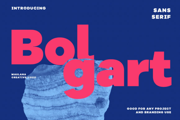 Bolgart: A Bold Display Font for Impactful Branding