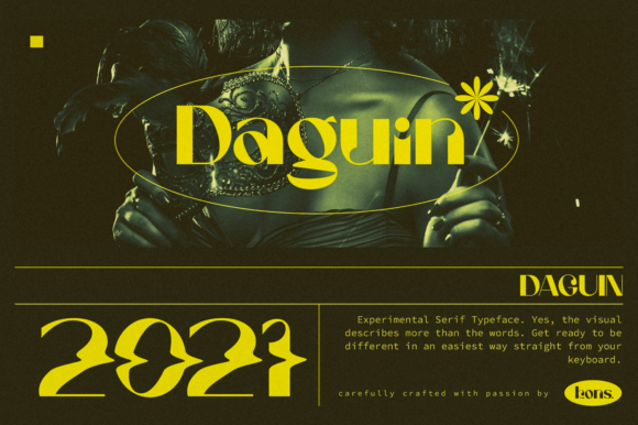 Daguin Display Font for Trendy Business Branding