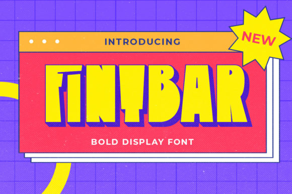 Fintbar: A Bold Retro Font for Modern Campaigns