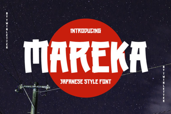 Mareka Display Font: A Bold Typeface for Unique Brand Identity
