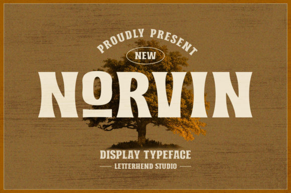 Norvin: A Bold Display Font for Web Design