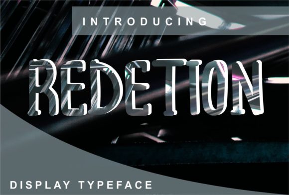 Rediton: A Sharp Display Font for Clean Editorial Layouts