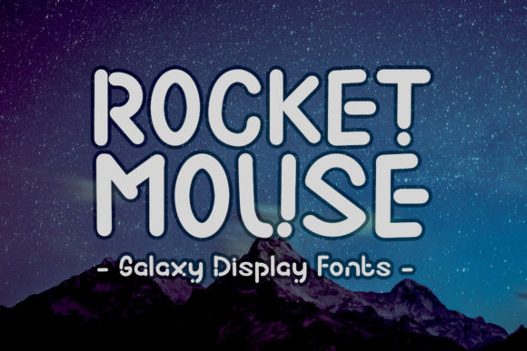Rocket Mouse: A Bold Display Font for Standout Branding