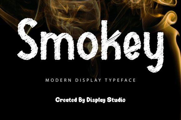 Smokey Font: A Modern Display Typeface for Campaign Visibility