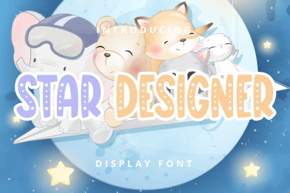 Star Designer: The Friendly Display Font for Handmade Sellers