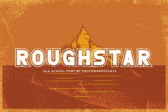 The Roughstar Display Font: A Retro Touch for Editorial Design