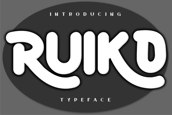 The Ruiko Font: A Modern Display Typeface for Distinct Branding