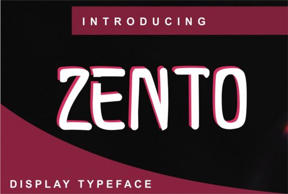 Zento Display Font: Clean, Adaptable Typography for Marketers